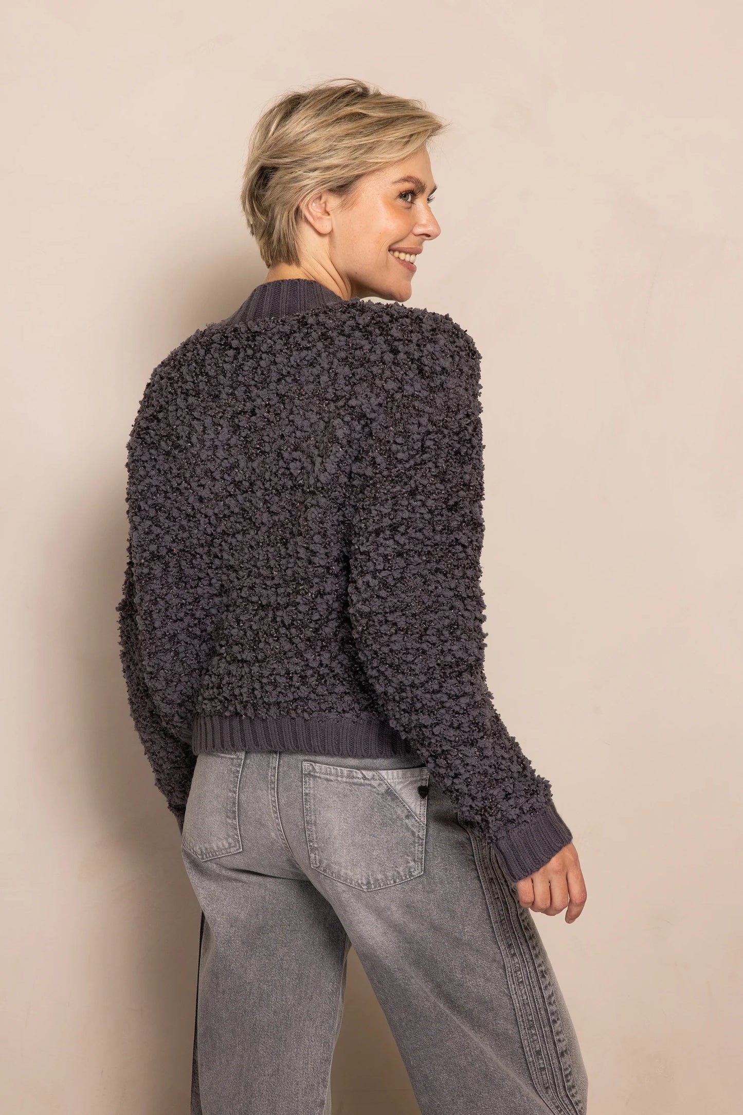 ZHGLORIA Knitted Cardigan ZK147-N262