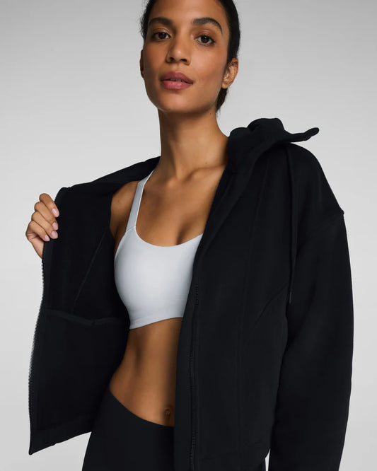 Cotton Fleece Full Zip Hoodie 22098R - SPANX