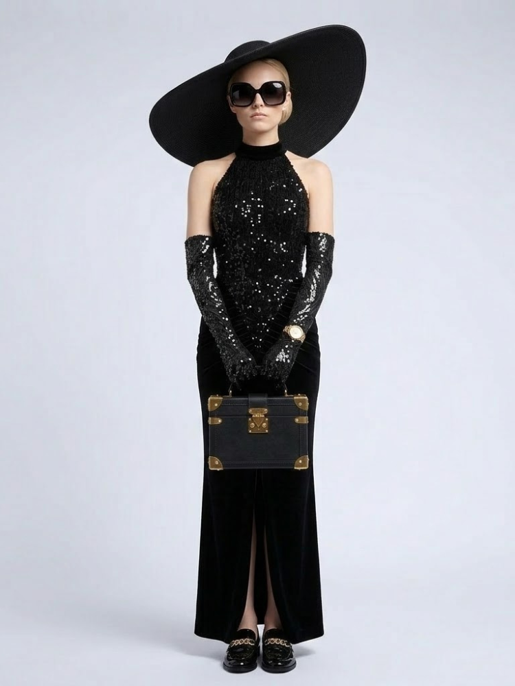 MADISON Women's Black Gown Prêt-à-Porter BYMANYC ® New York: Black / M