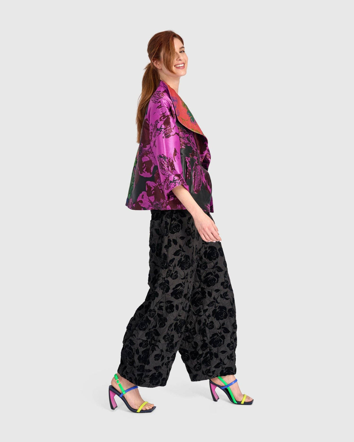 Apotheosis Cocktail Jacket, Jacquard Mix: MIX / L (US 14-16)