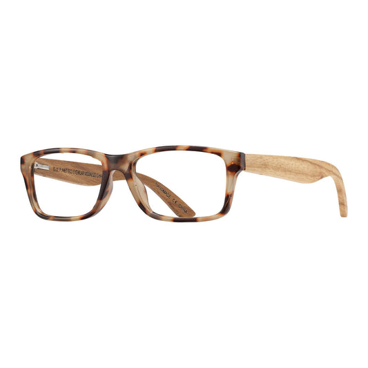 Avalon  - Ivory Tortoise / Walnut Wood + Blue Light 0.00: 2.50