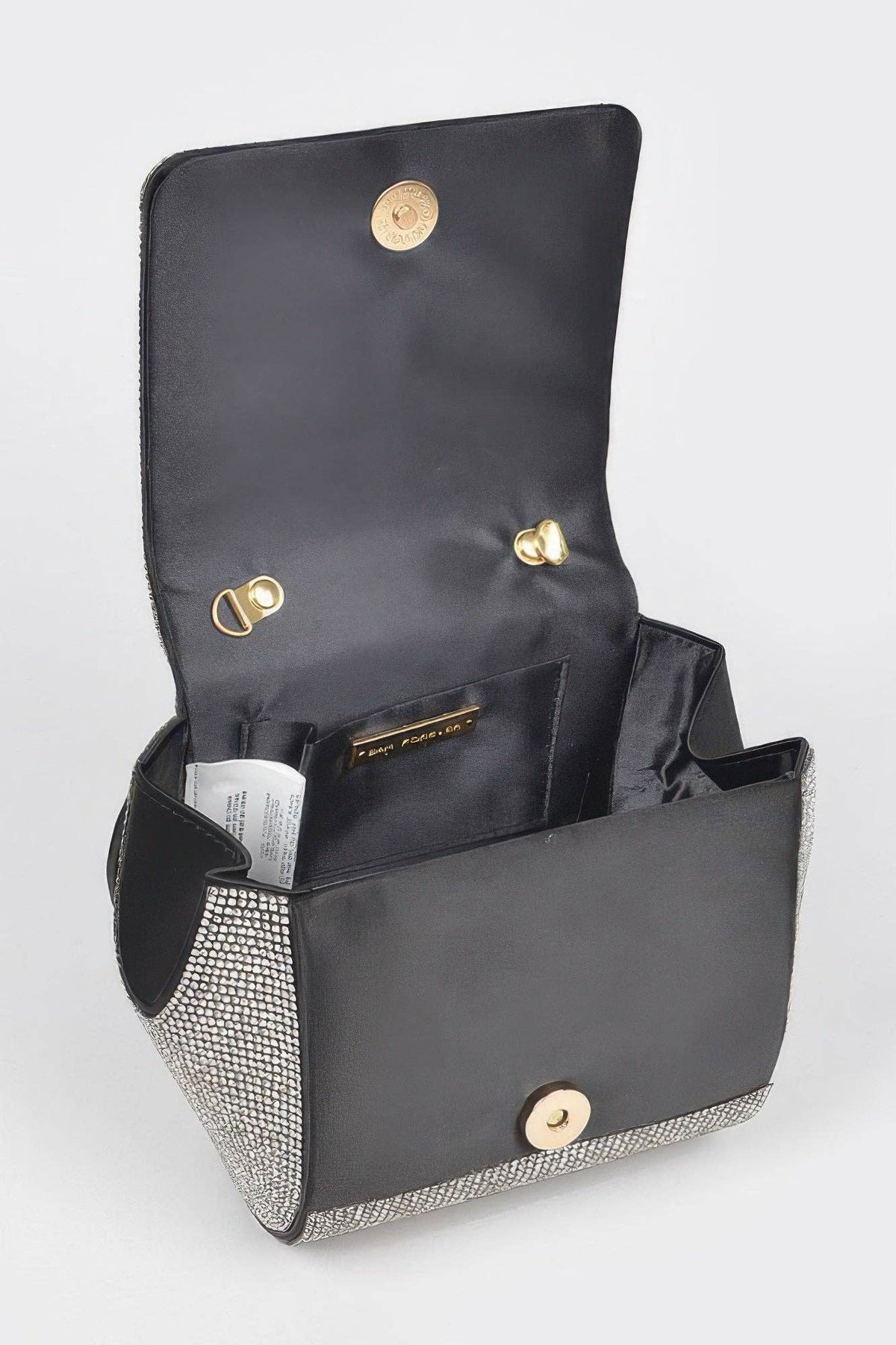 ELEGANT BAG PALM BEACH Pret a Porter New Collection BYMANYC ® New York: Black Clear