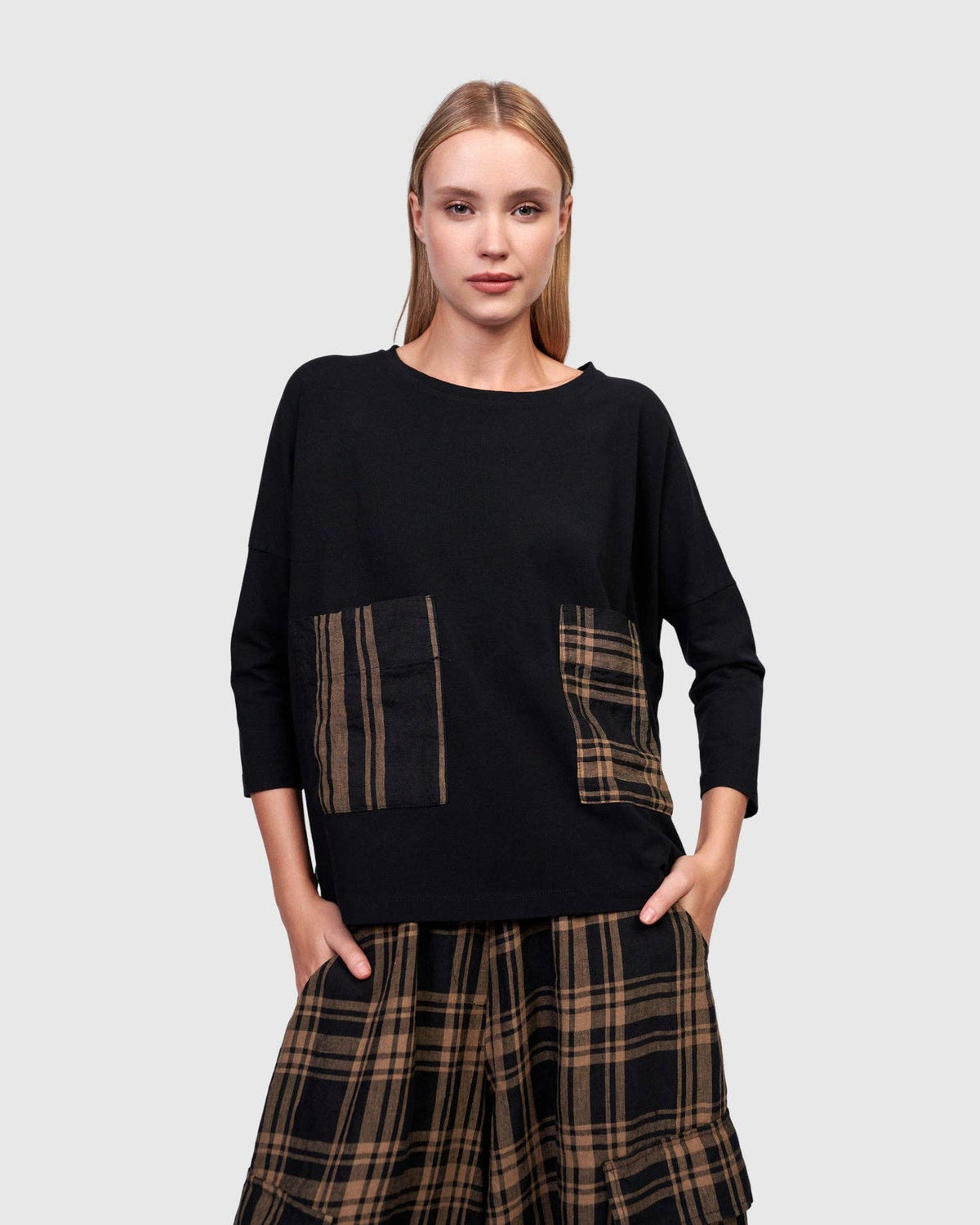 Oud Pockets Top, Terra: Terra / L (US 14-16)