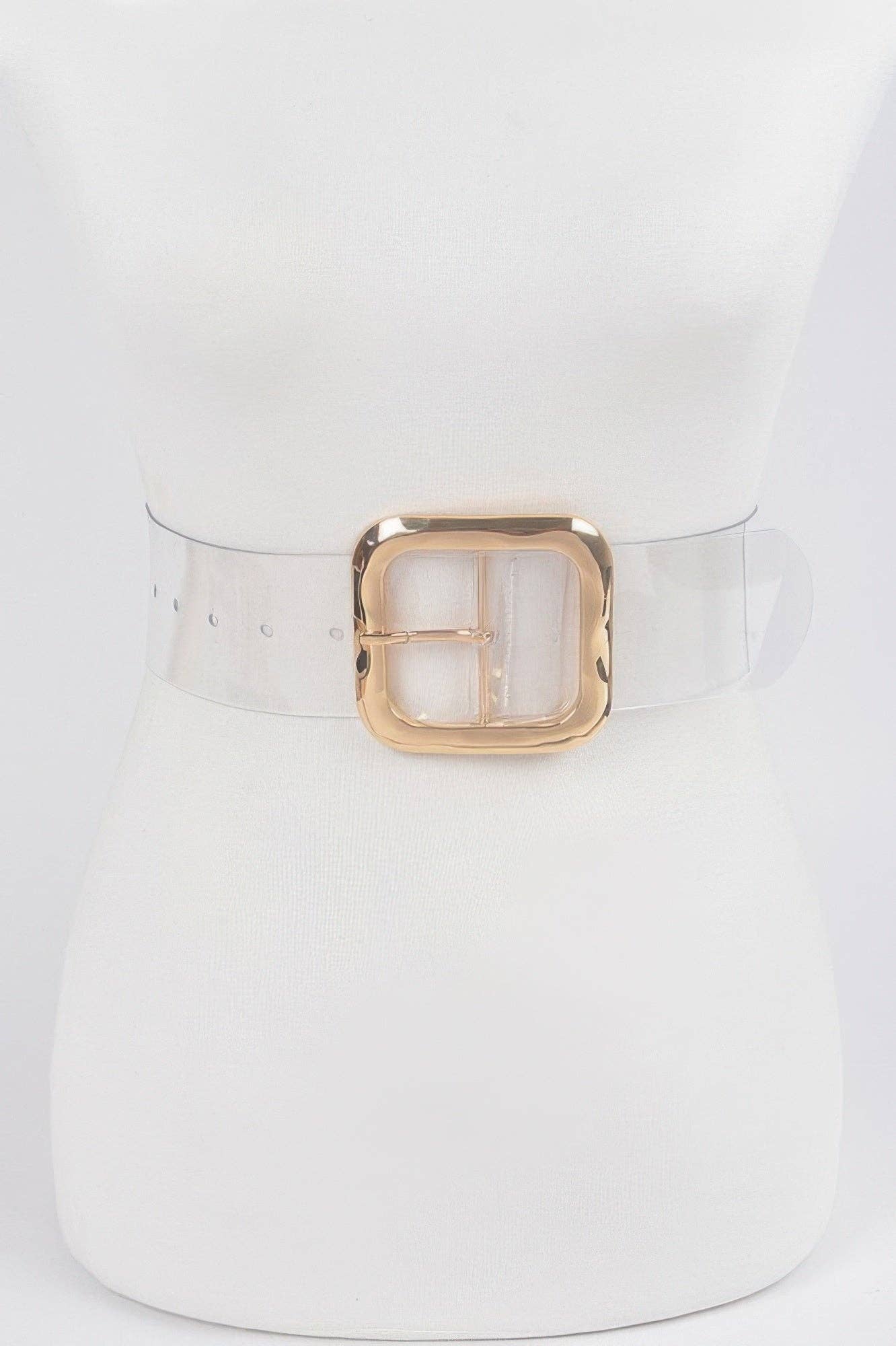Women's Belts: MURRAY NYFW Collection BYMANYC ® New York: Gold Clear / One Size For All