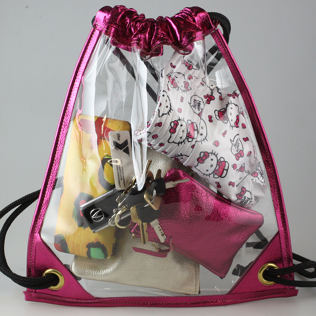 The Stadium Stuff Sack / Backpack: Gold