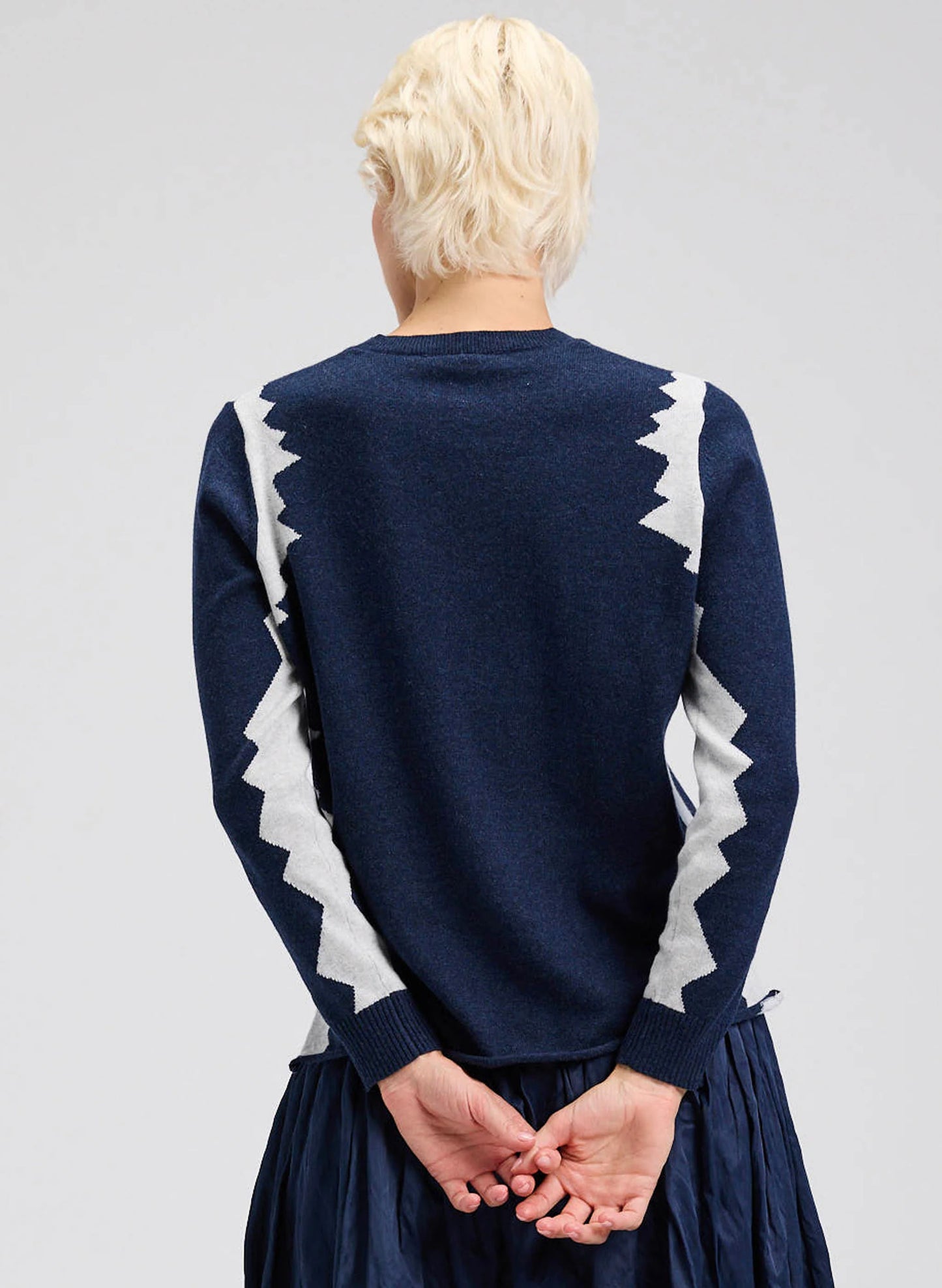 Jaggered Sweater ZP7529U - Zacket & Plover