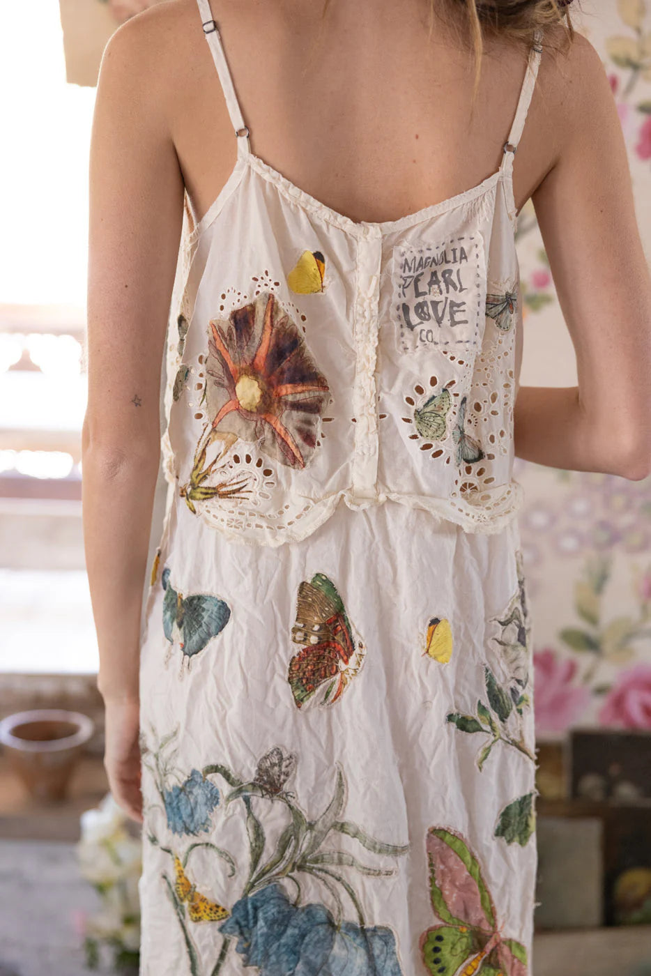 Flor De La Pasión Lula Dress 1260 - Magnolia pearl