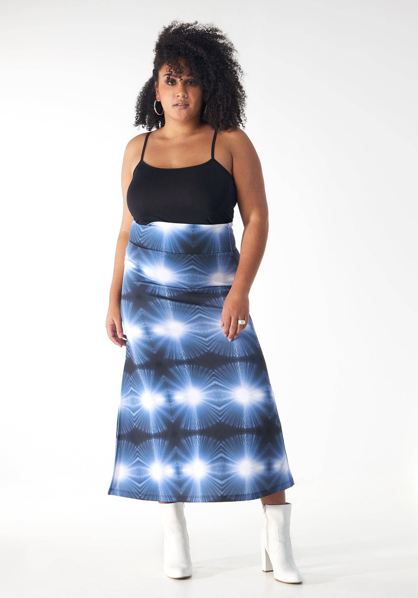 Babs Body-hugging Midi Skirt