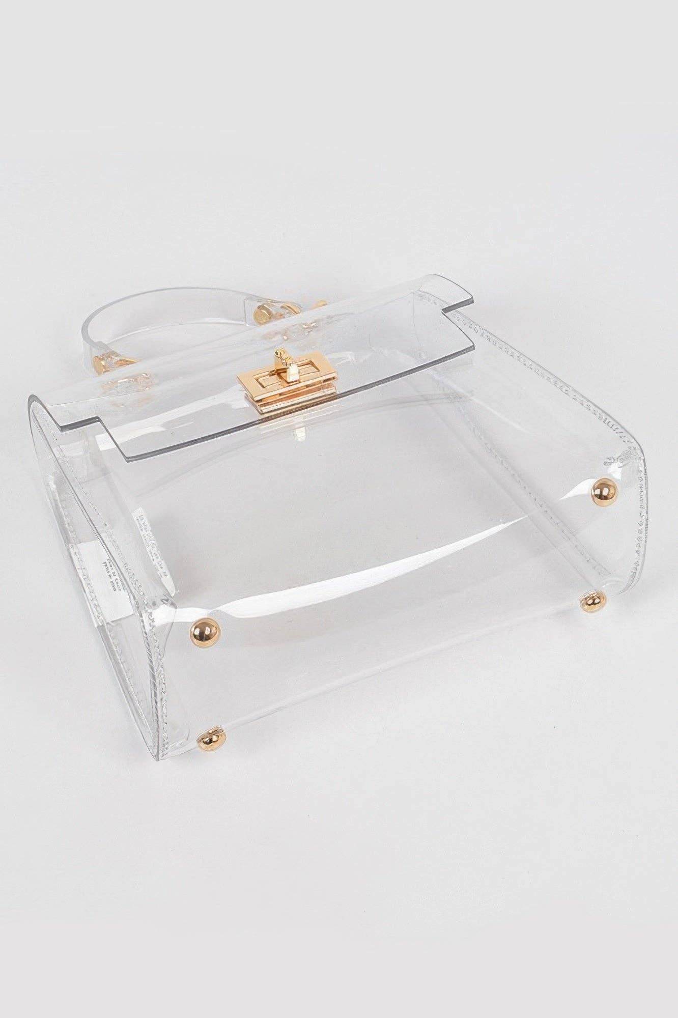 WOMEN'S BAG SALERNO New Collection ITALY BYMANYC ® New York: Clear Silver