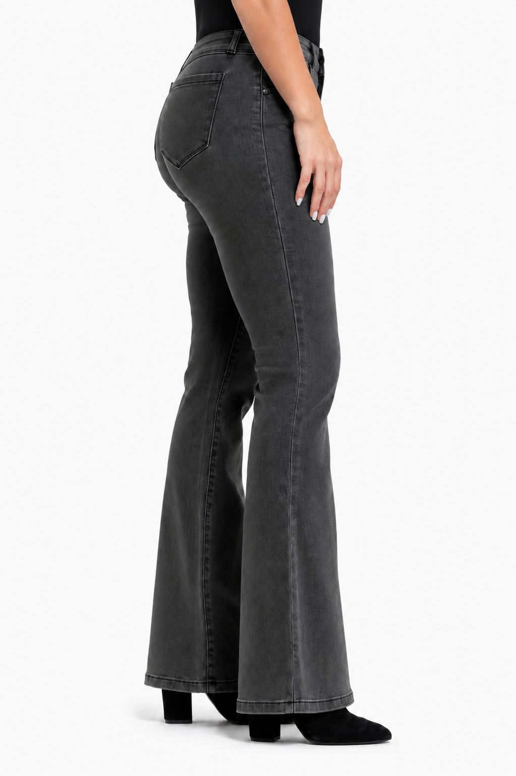 Petite 29" Better Butter Slim Boot Jean in Gray 🩶: 4P/27P