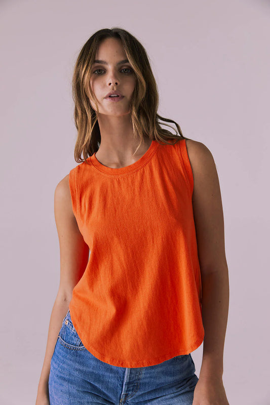 Flouncy Neon Flare Muscle Tank CWA572 - CHASER