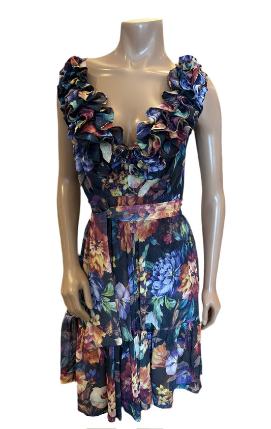 Effortless V Neck Dress IB-359 - Olvi’s