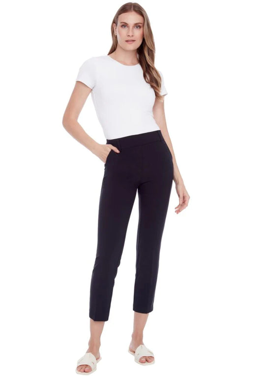 Chloe Solid Amalfi Straight-Leg Ankle Pant 256032 - I Love Tyler Madison