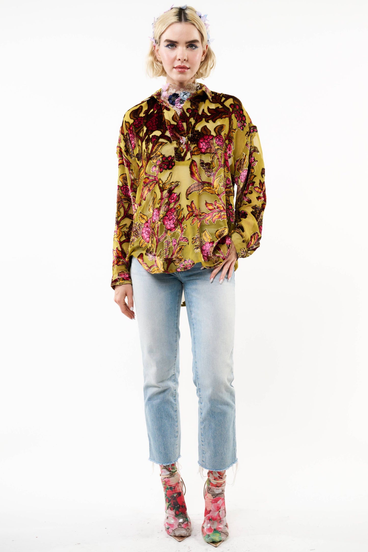 Holiday Jewels Blouse - Aratta