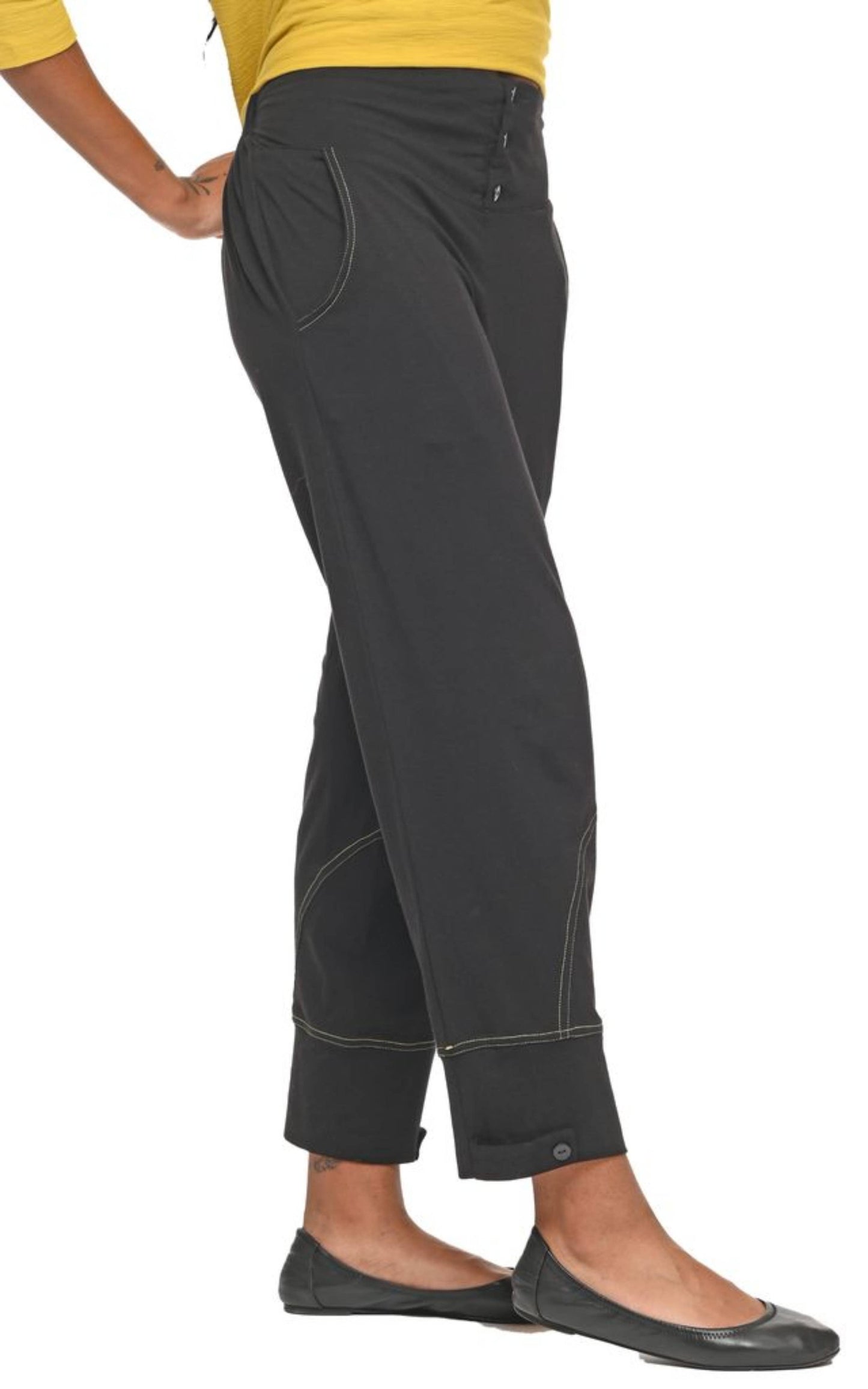 SDM159 Piper Pant in Black*: S