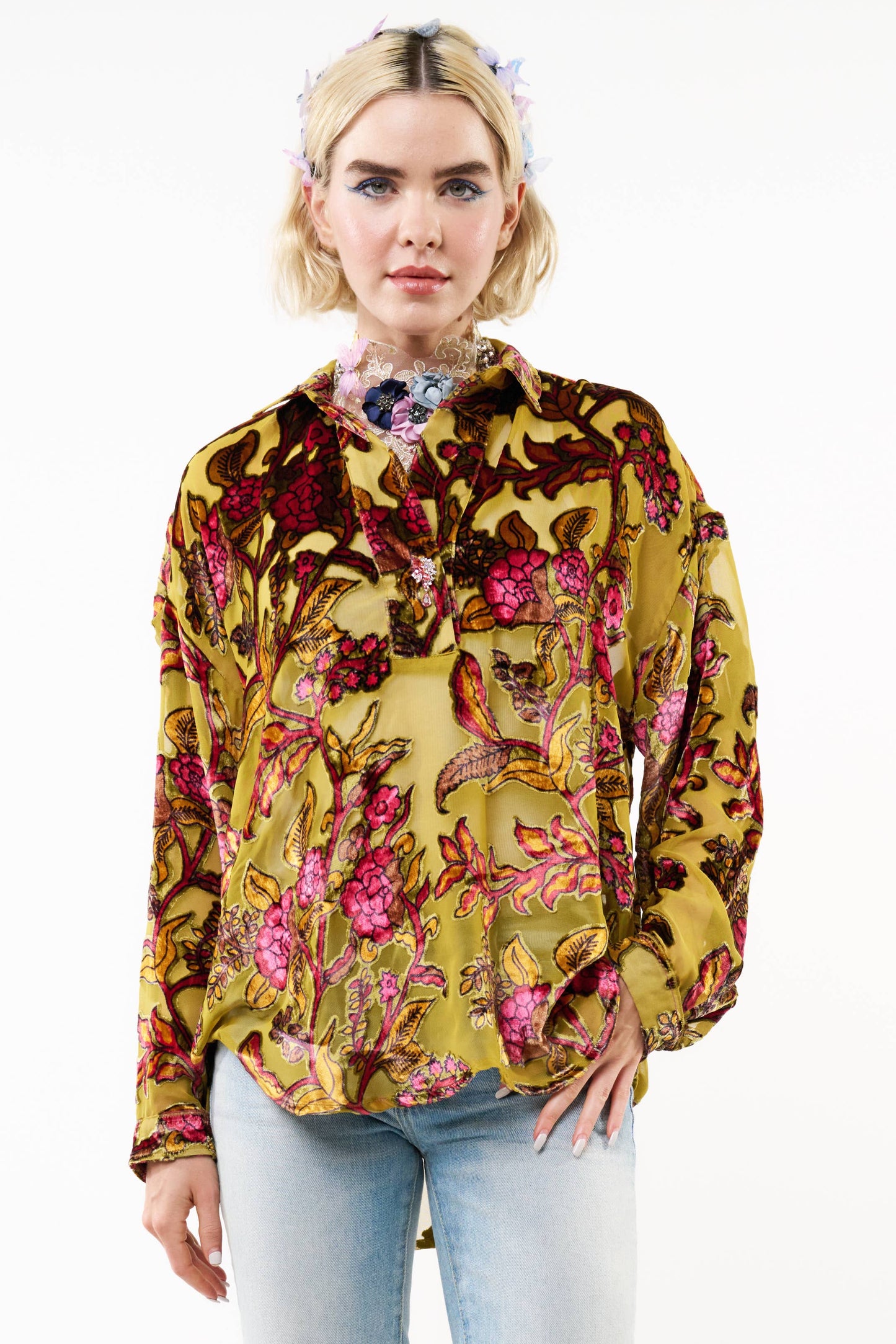 Holiday Jewels Blouse - Aratta