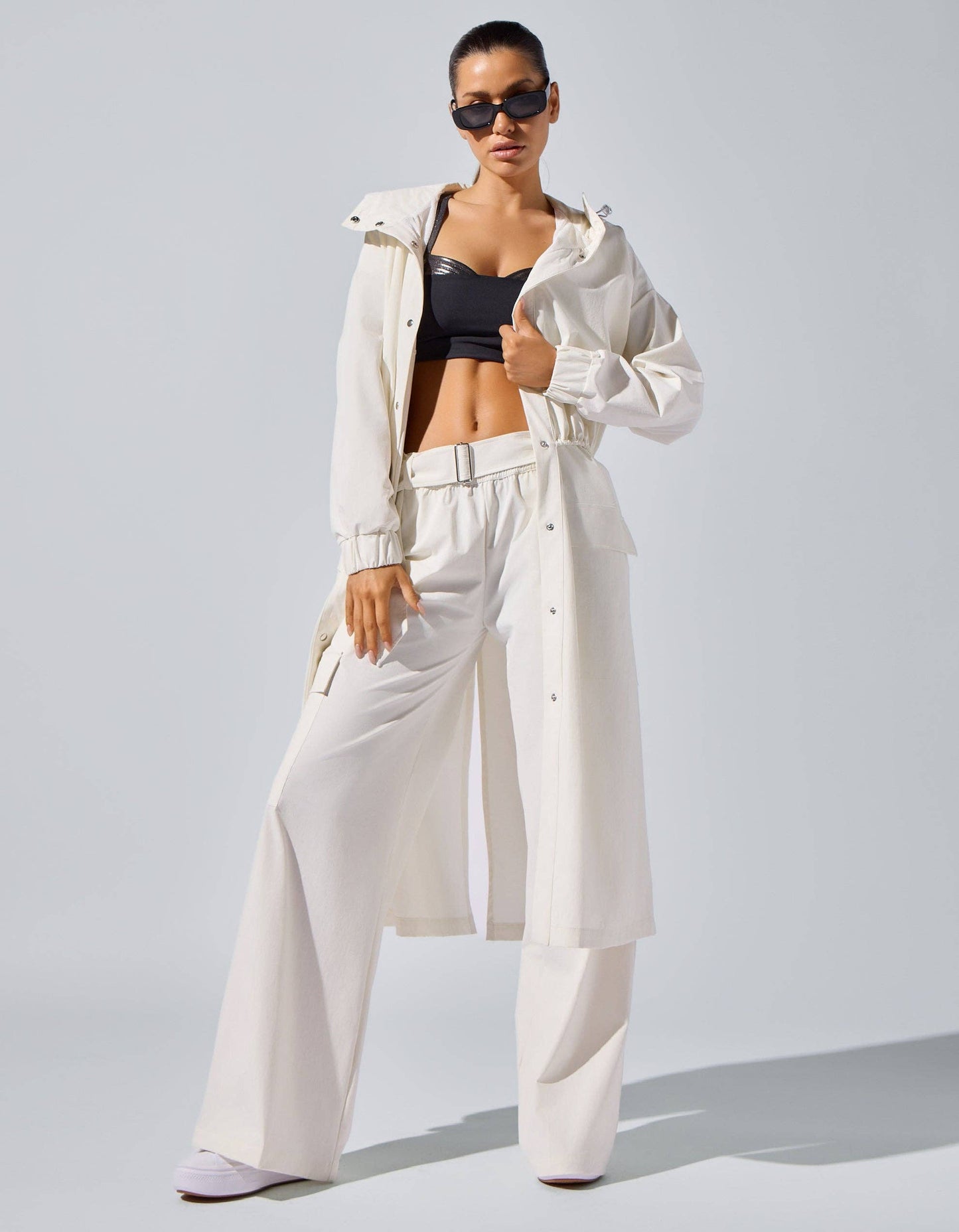 Ava Coat [White]: White / XS