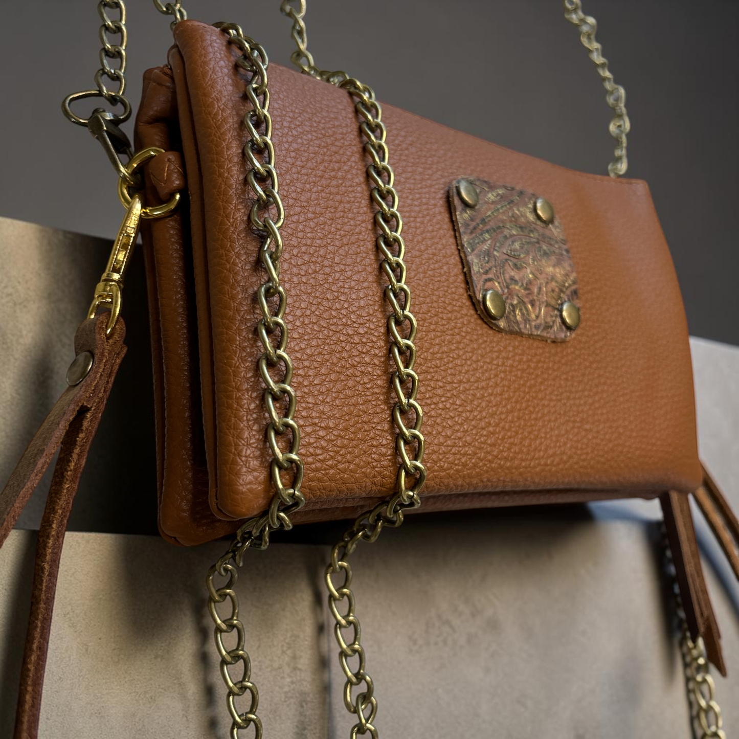 Cognac Crossbody
