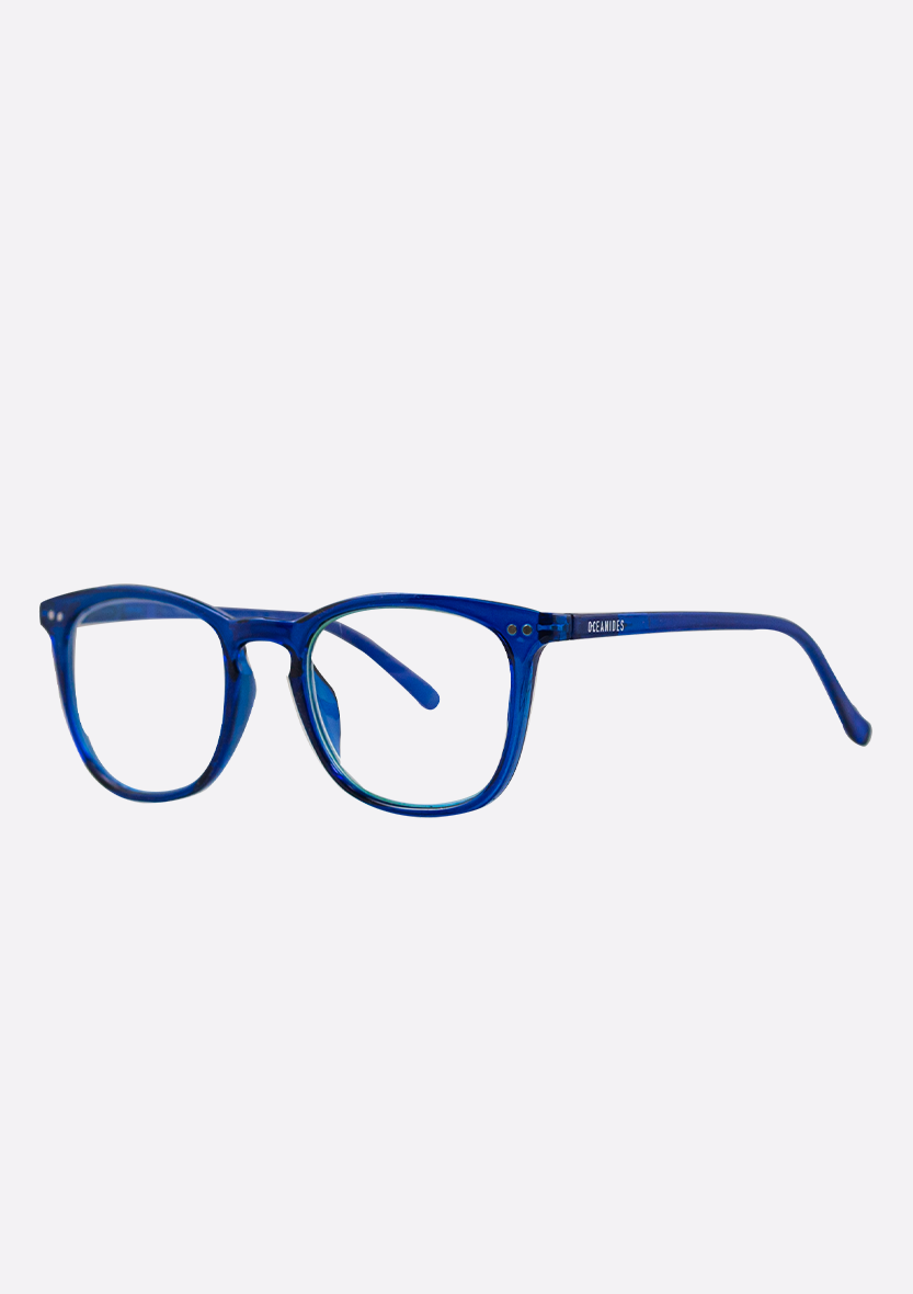 READING GLASSES - EUROPE DARK BLUE CRYSTAL: +2.00