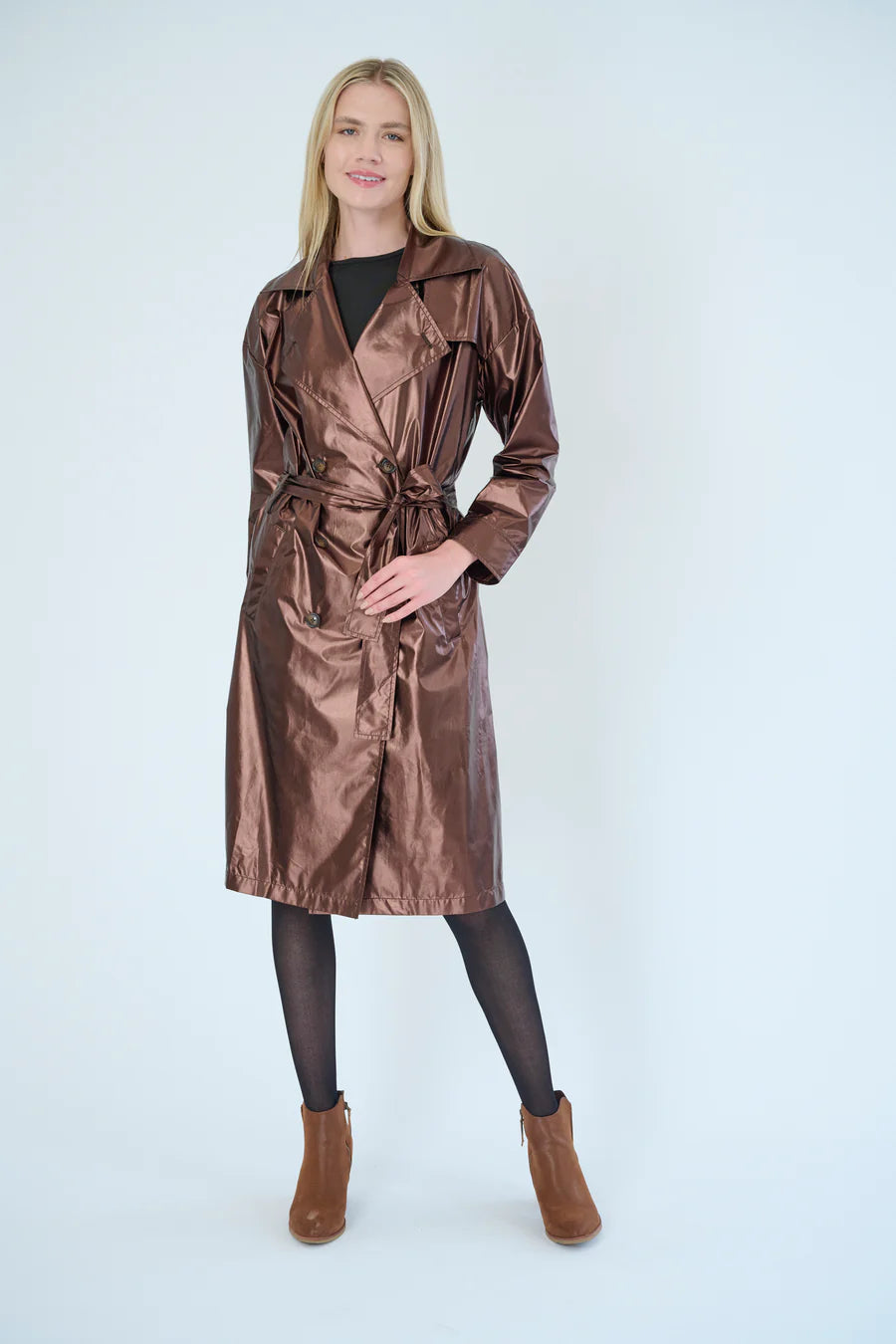 Chic Metallic Trench MA 90067NCM - ANORAK