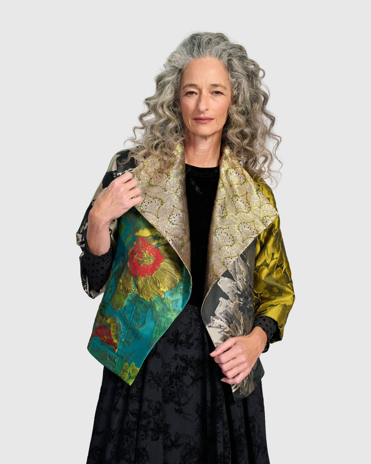 Gilded Cocktail Jacket, Jacquard Mix: Fusion / S (US 8-12)