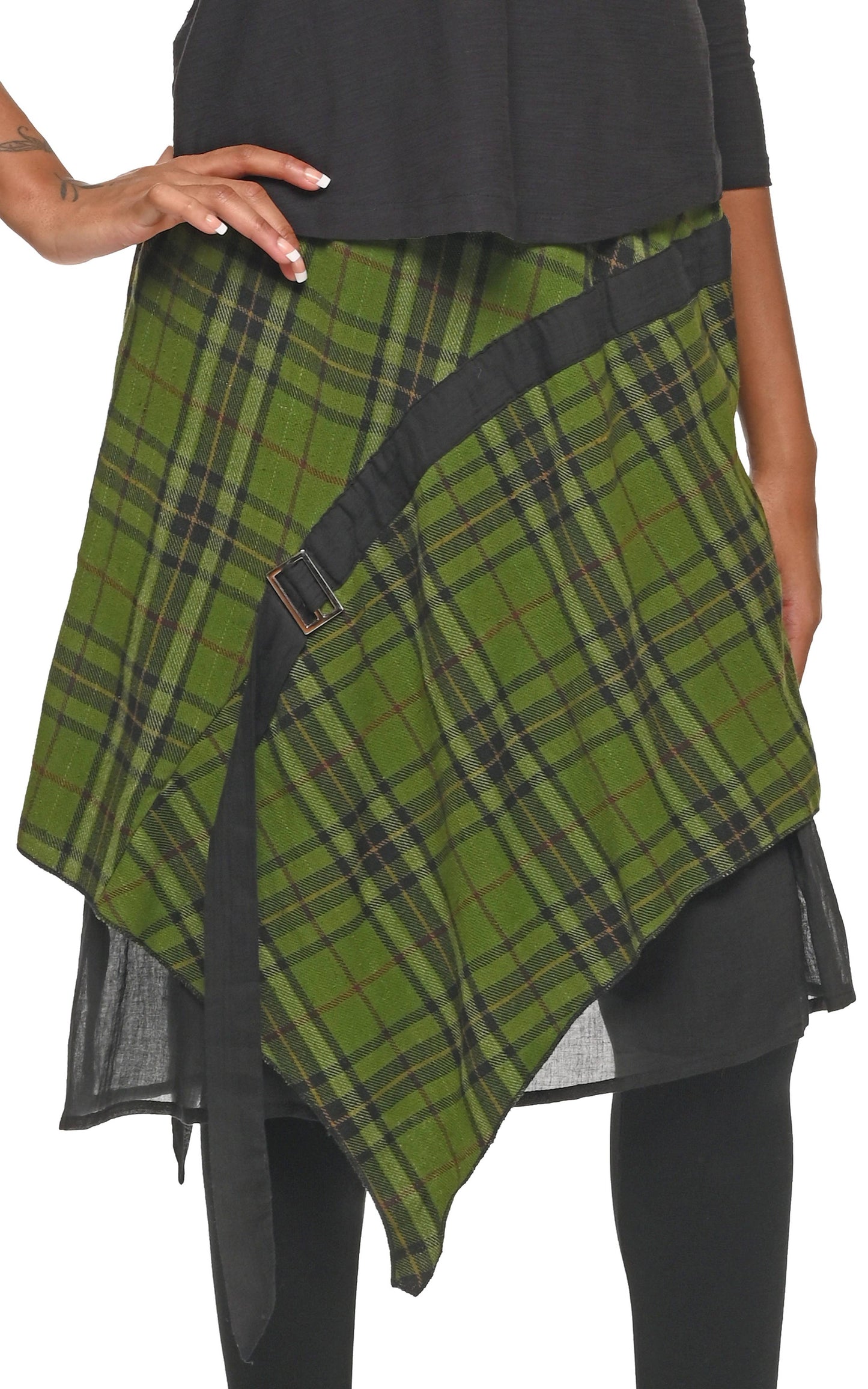 CV1230 Petra Skirt in Belfast Flannel*: XS