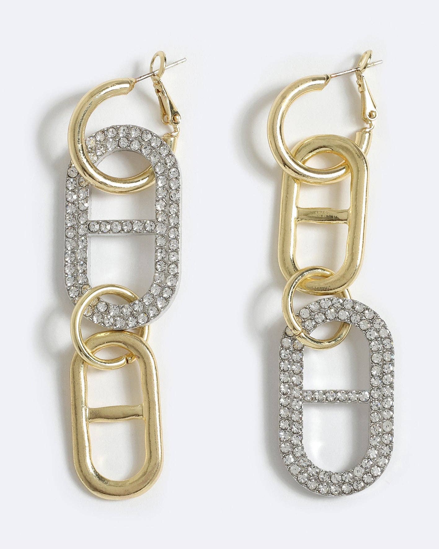 EXTRA PILL EARRINGS: GOLD