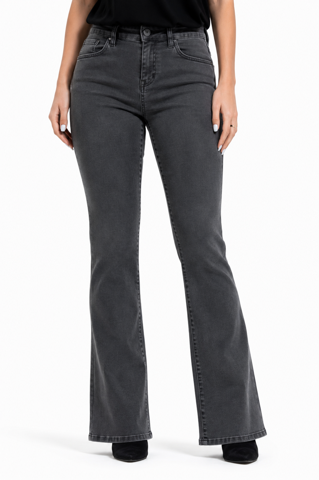 Petite 29" Better Butter Slim Boot Jean in Gray 🩶: 6P/28P