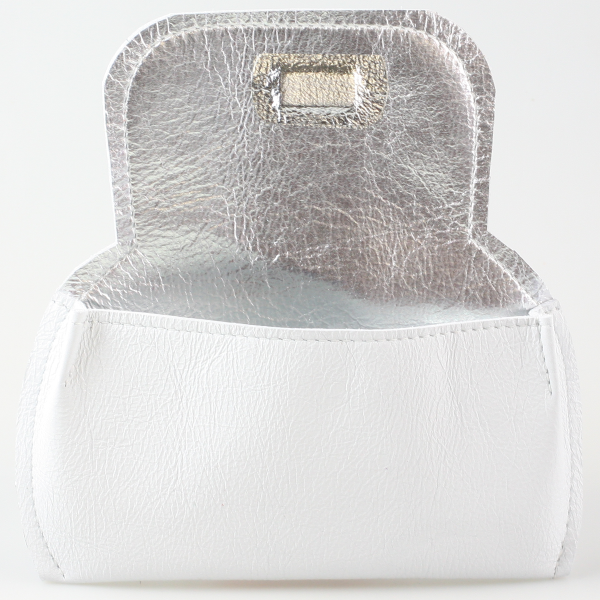 The Marla Sunglass Case: Metallic Leather!: Emerald