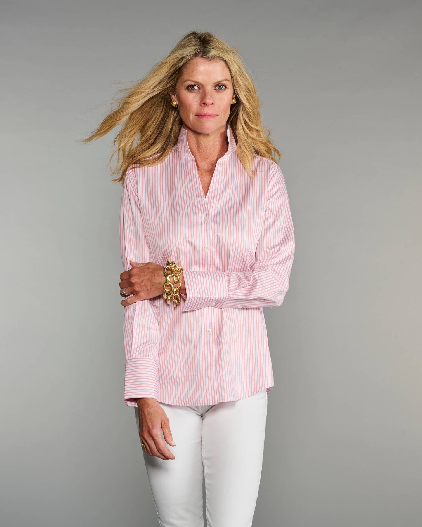 The League Shirt in Coral Cove: Orange / XL