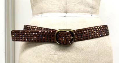Leather belt classic