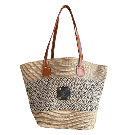 Straw Tote Bag