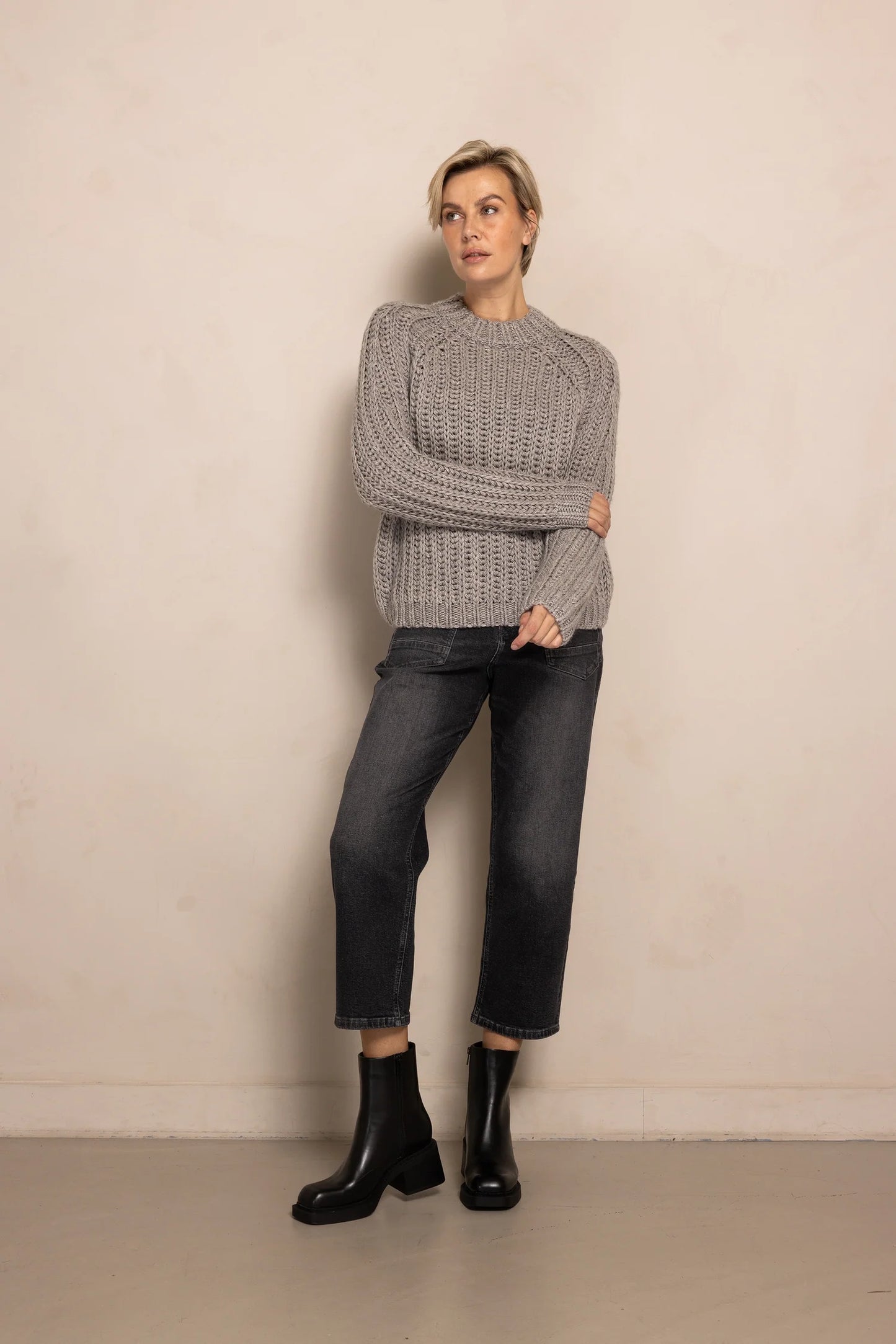 ZHDORA Knit Sweater ZK235-N295 - ZHRILL