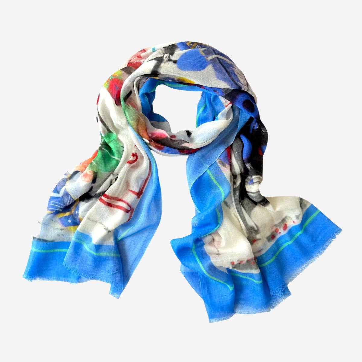 Cotton Scarf Love Letters