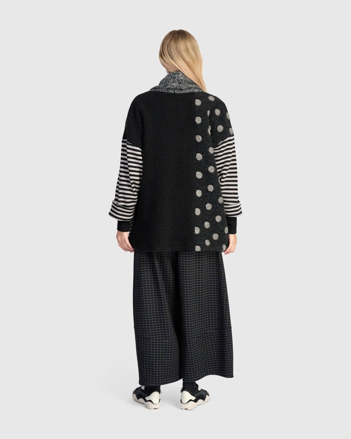 Urban Elsie Cardigan, Storm Mix: Storm / XS (US 6-8)
