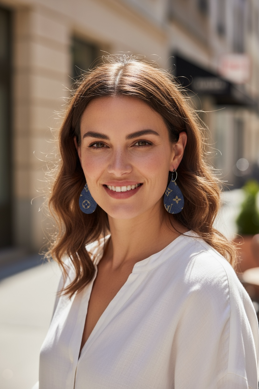 Large Gypsy Hoop Earrings 
