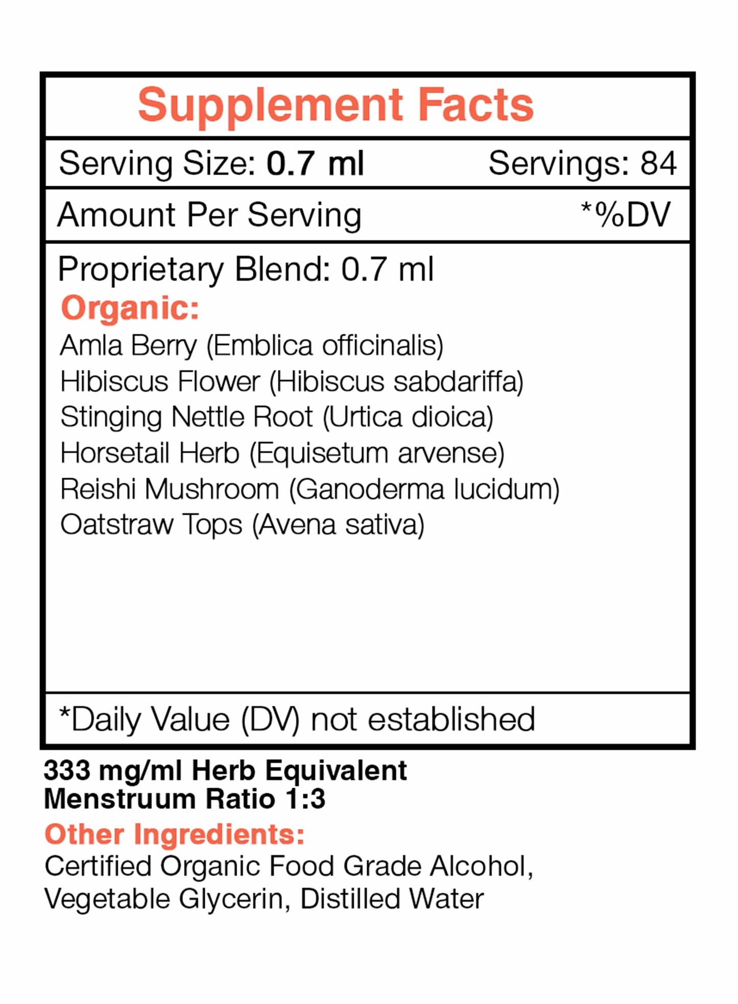 Luscious Locks. Healthy Hair Formula: 2 FL OZ / Alcohol-FREE