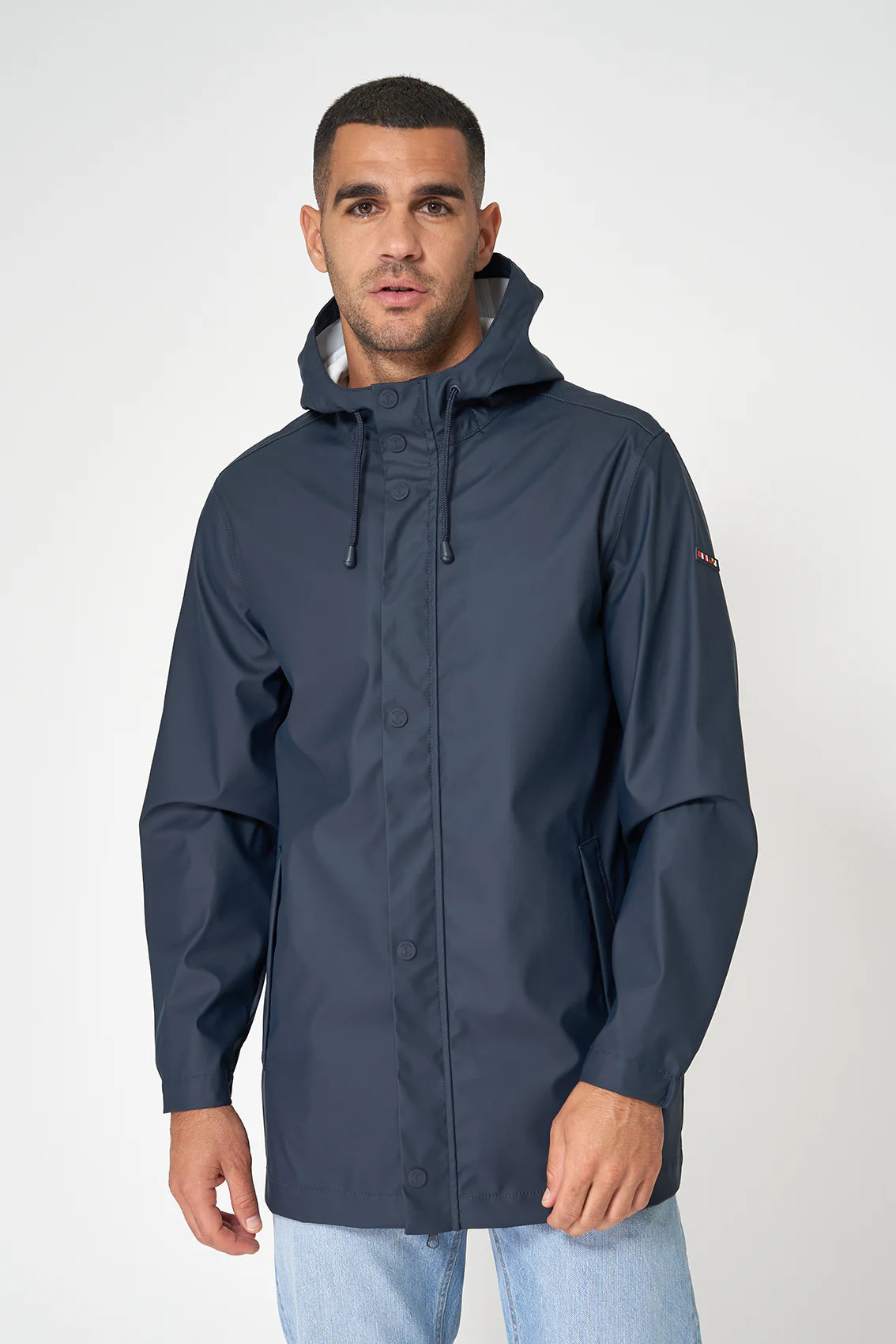 Lightweight Loose-Fitting 100% Waterproof Unisex Rain Jacket C3164-MA - Batela