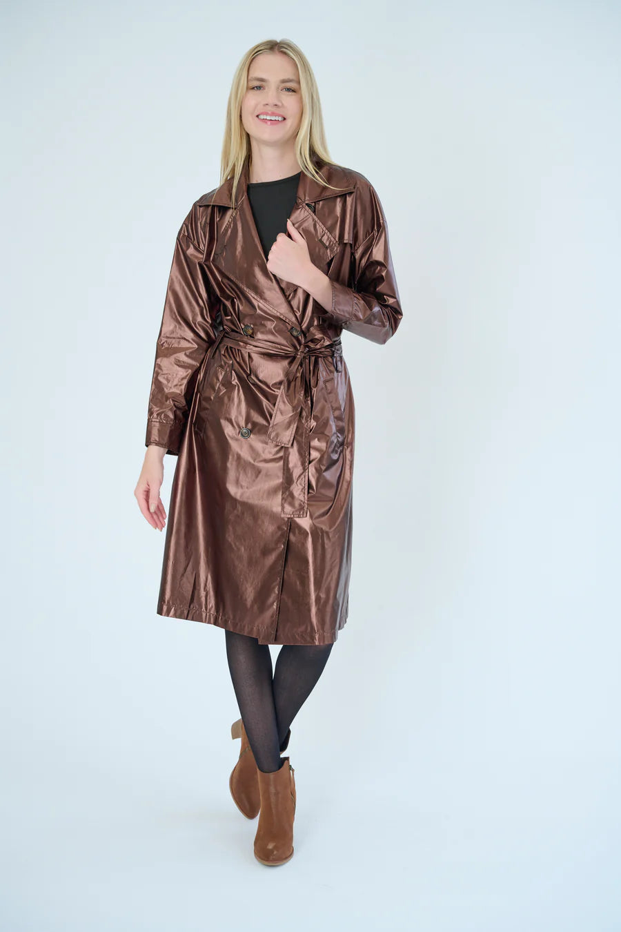 Chic Metallic Trench MA 90067NCM - ANORAK