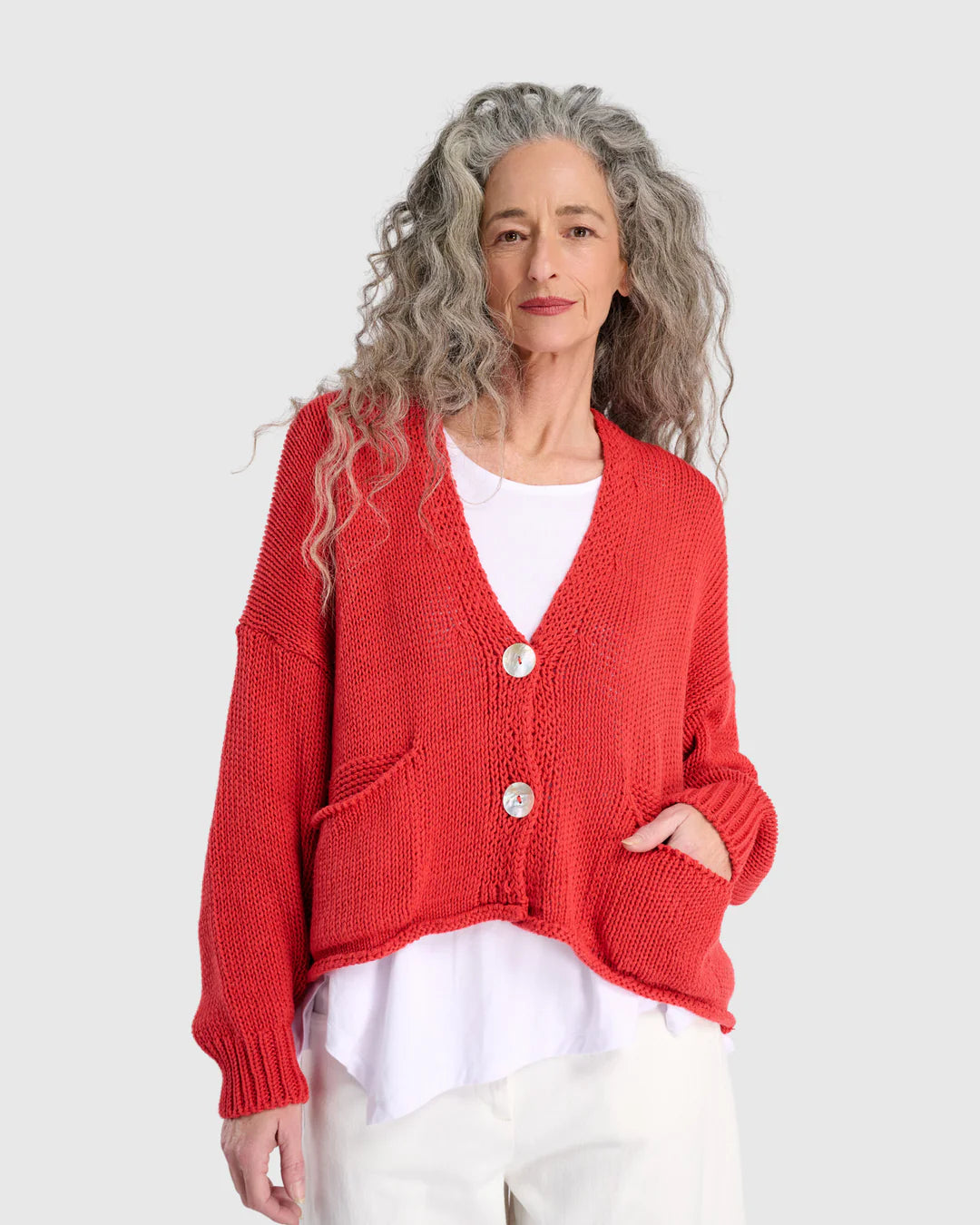Simply Slouchy Cardigan AS43C - Alembika