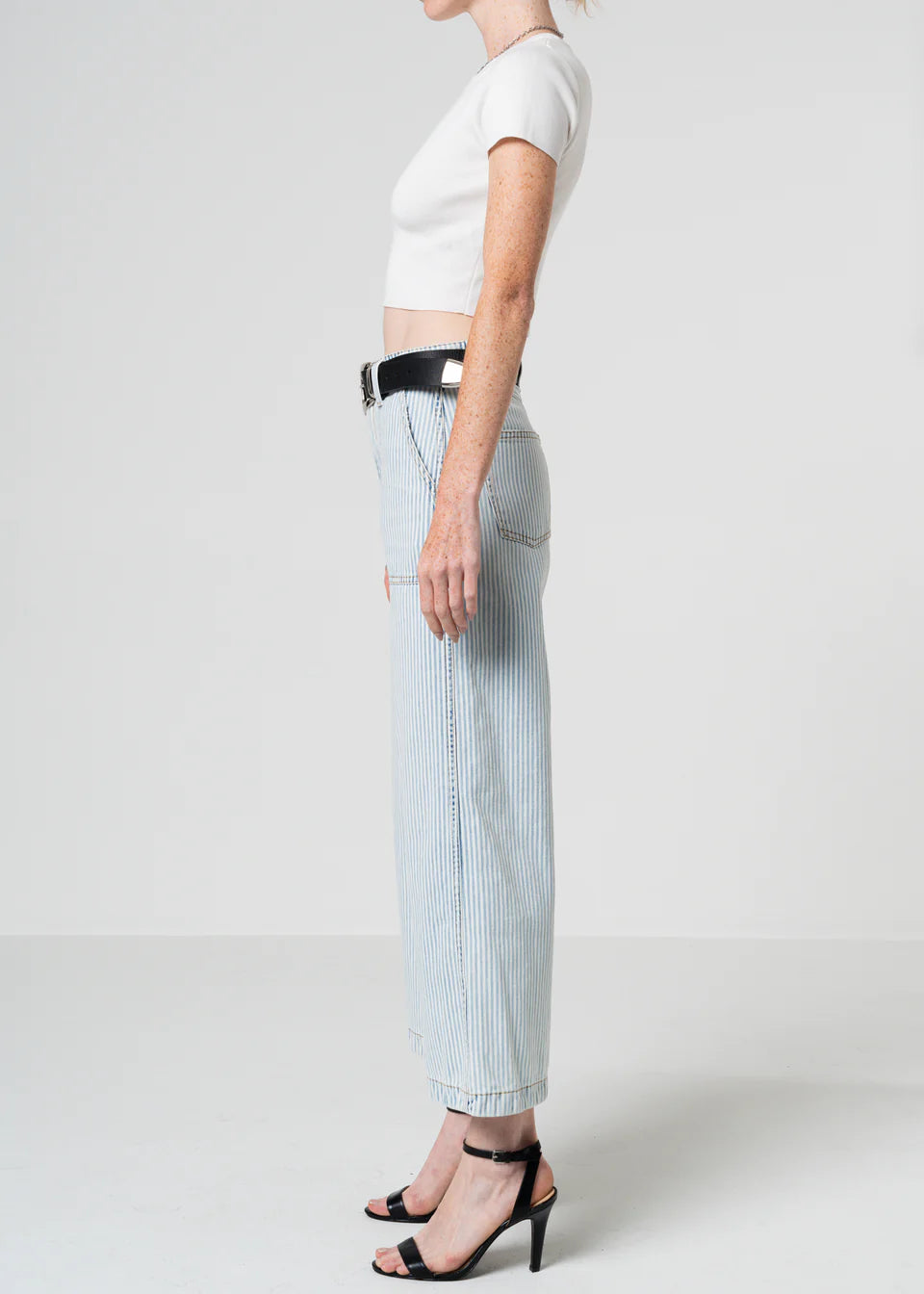 Avery Cropped Wide Trouser FR1941AMYS -No End Denim