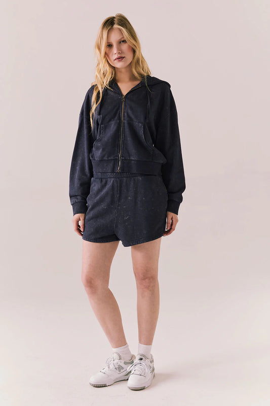 Abilene Navy Zip Up CWA622 - CHASER