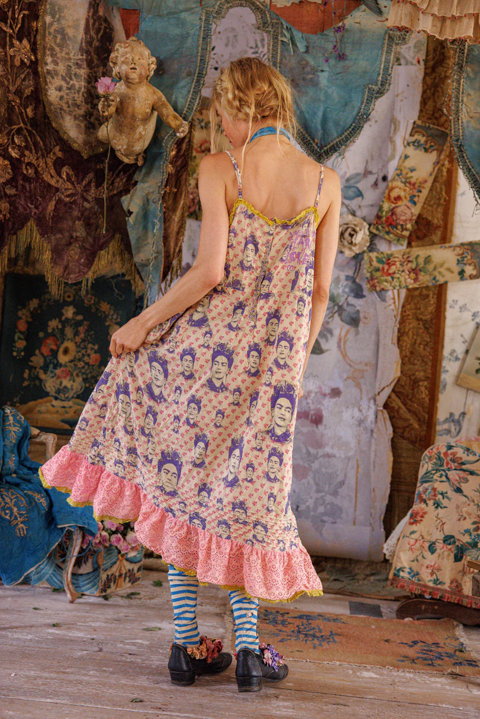Frida Corazón Llameante Clementine Slip 197 - Magnolia Pearl