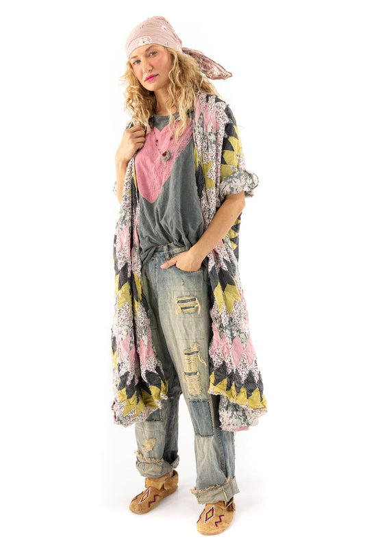 Quiltwork Belinay Kimono 564 - Magnolia Pearl