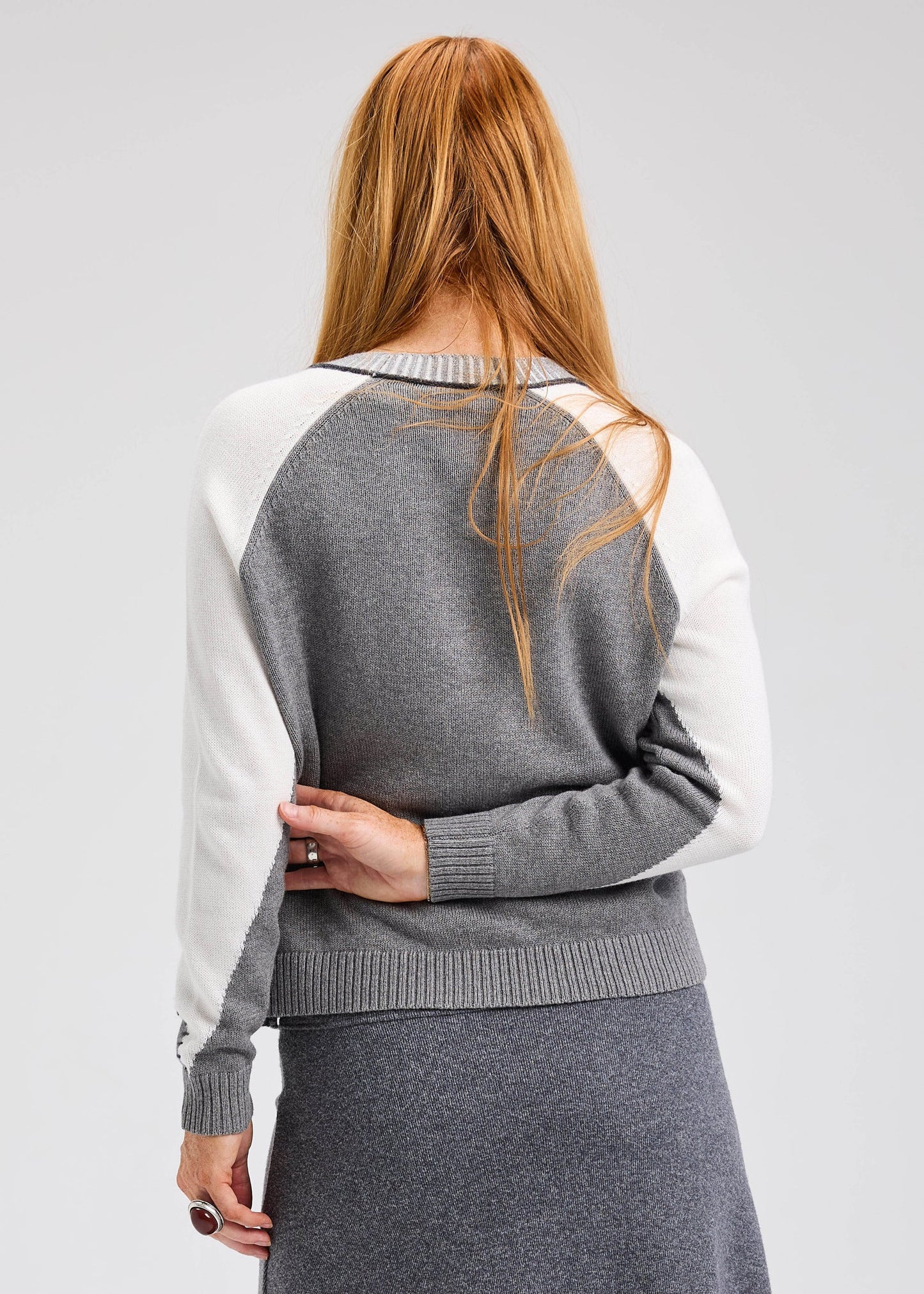 Panelled Cardi ZP7508U - Zaket & Plover