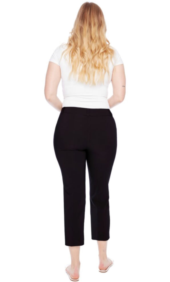 Chloe Solid Amalfi Straight-Leg Ankle Pant 256032 - I Love Tyler Madison