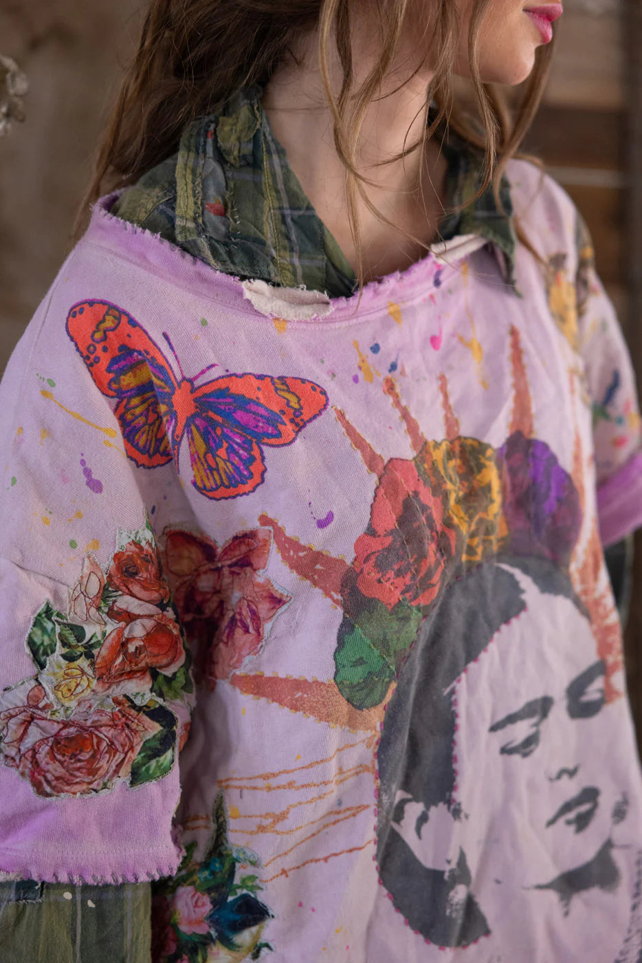 Frida del Sol Vetiver Sweatershirt 2595 - Magnolia Pearl