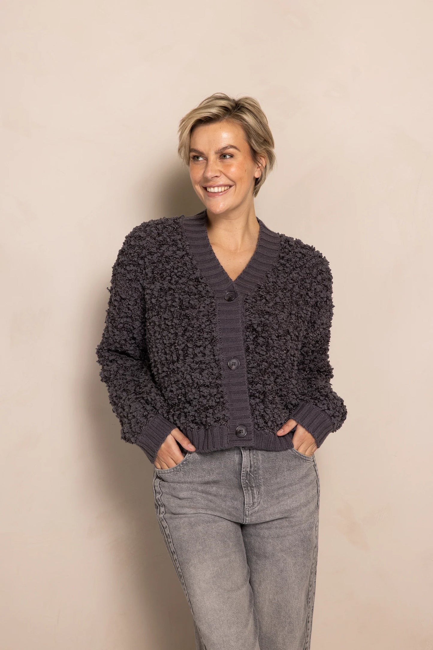 ZHGLORIA Knitted Cardigan ZK147-N262