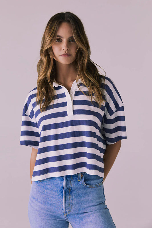 Antoni Castaway Stripe Tee CWA560 - CHASER