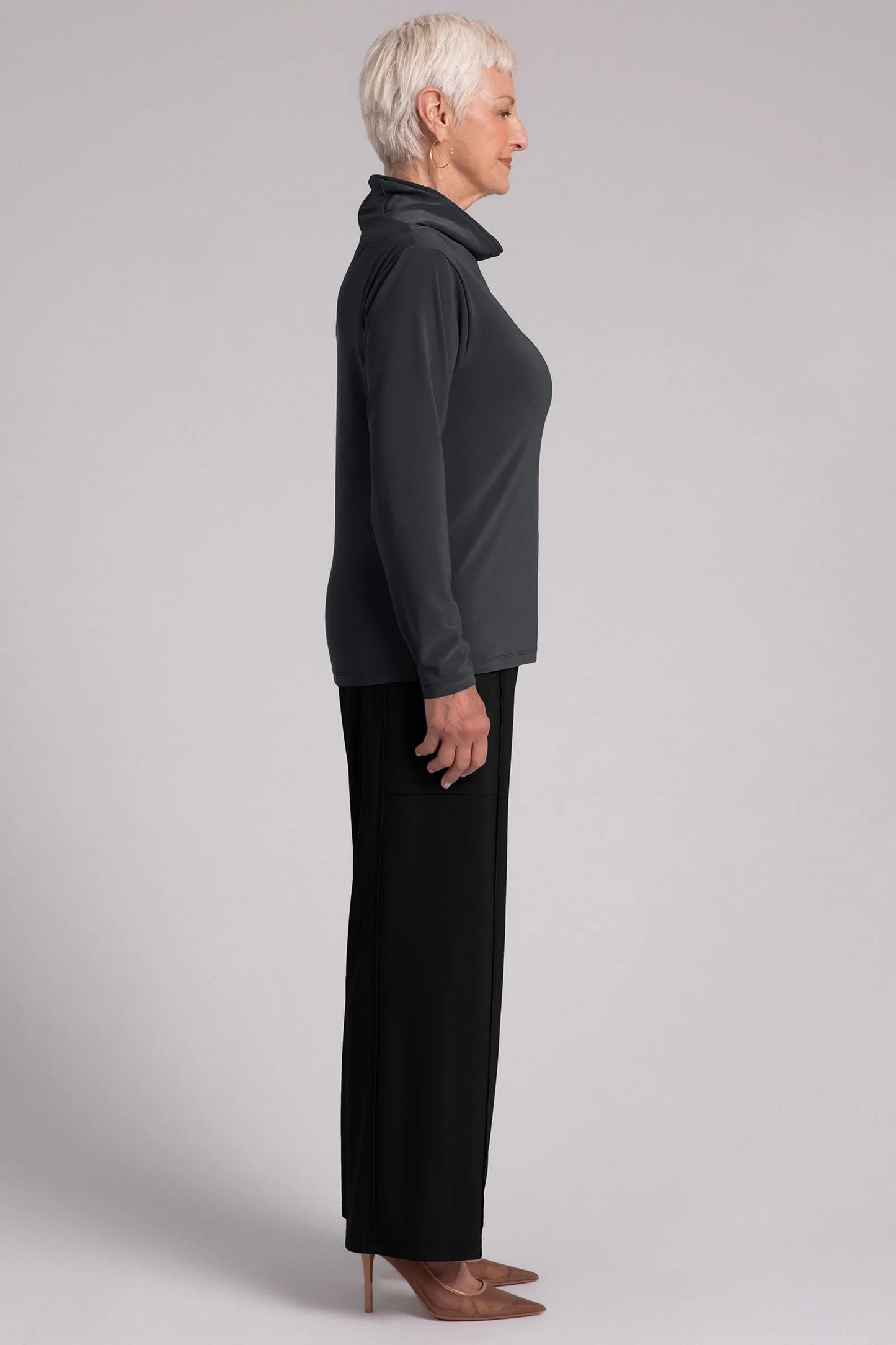 Funnel Neck Top 22340-3 - Sympli